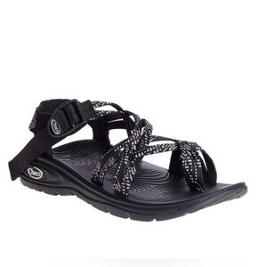 CHACO | WOMEN’S Z VOLV 2 SANDAL IN DASH BLACK SIZE 7